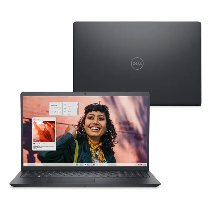 Notebook Inspiron I15-i1300-a80p I7 16gb 1tb W11 Preto Dell