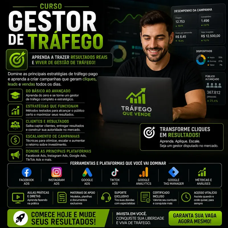 Curso Gestor De Trafego