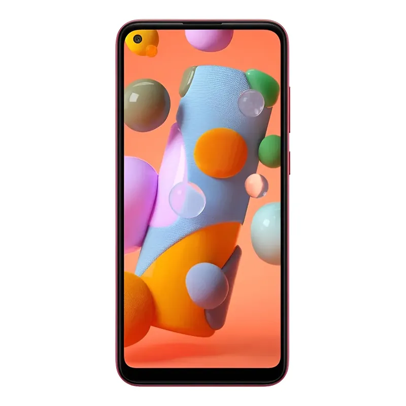Smartphone Samsung Galaxy A11 Tl 6.4 64gb 3gb Ram Vermelho – Aceitável (Recondicionado)
