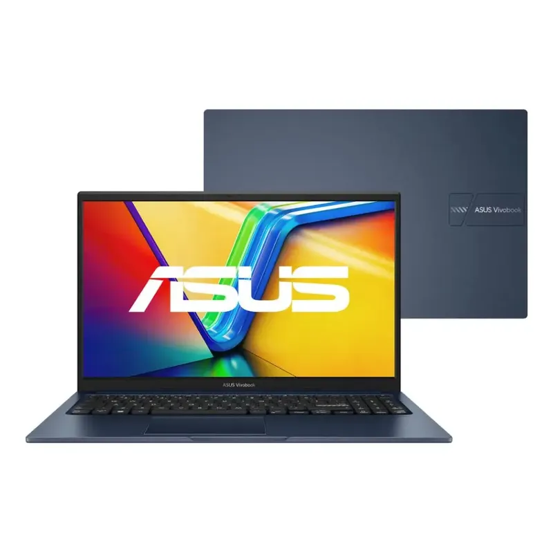 Notebook ASUS Vivobook 15, Intel Core i5 1334U 1,3 GHz, 8GB Ram, 256GB SSD, Tela 15,6″ FHD, Windows 11 Home , Quiet Blue – X1504VA-NJ1737W