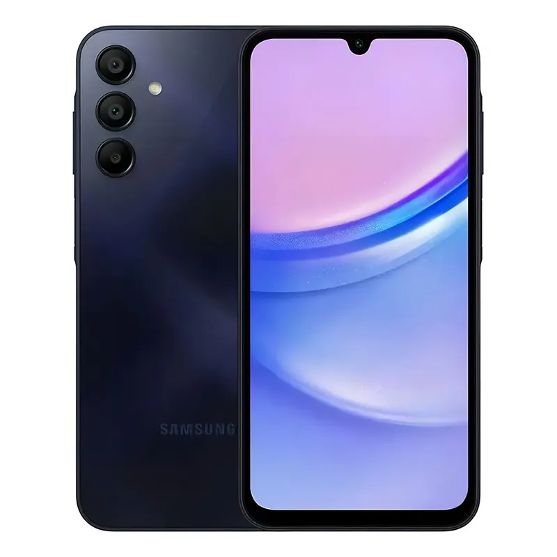 Smartphone Samsung Galaxy A15 4g 128gb 4gb Ram – Azul Escuro Cor Preto