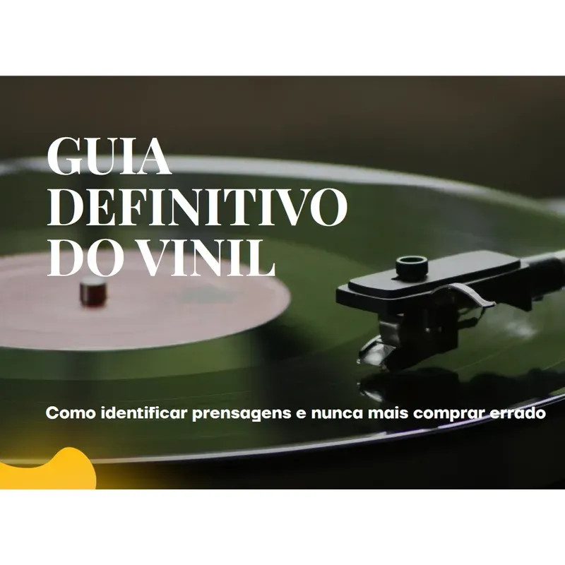 E-book Guia Definitivo Do Vinil Como Identificar Prensagens