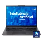 Notebook Acer Aspire 16 A16-71M-55H0 com IA | Intel Core Ultra 5 115U (NPU AI) • 16GB RAM • 512GB SSD • Tela 16” WUXGA • Windows 11 - Imagem 1