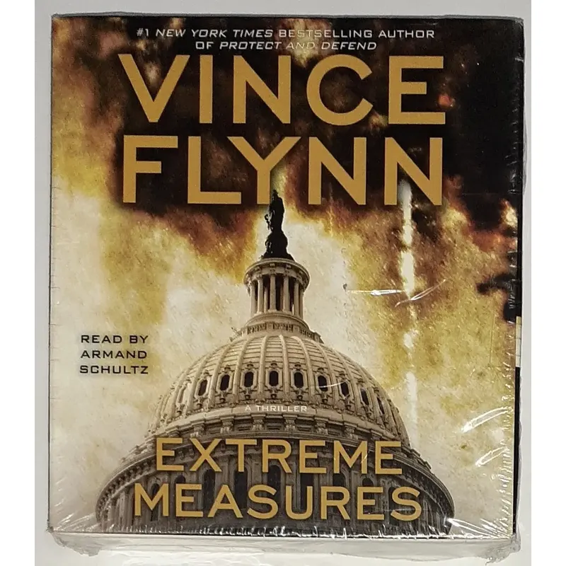 Cd – Vince Flynn Extreme Measures – Ebook – 5 Cds