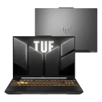 Notebook ASUS TUF Gaming F16, NVIDIA RTX 3050, Intel Core 5 210H 2,2 GHz, 8GB RAM, 512GB SSD, KeepOS Linux, Tela 16″ FHD+ Nível IPS 144Hz, Mecha Gray – FX607VJ-RL002 - Imagem 1