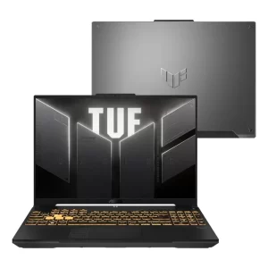 Notebook ASUS TUF Gaming F16, NVIDIA RTX 3050, Intel Core 5 210H 2,2 GHz, 8GB RAM, 512GB SSD, KeepOS Linux, Tela 16″ FHD+ Nível IPS 144Hz, Mecha Gray – FX607VJ-RL002