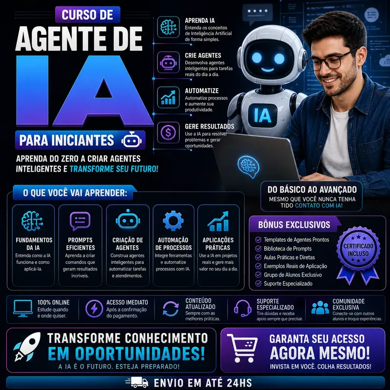 Curso De Agente De Ia Para Iniciantes