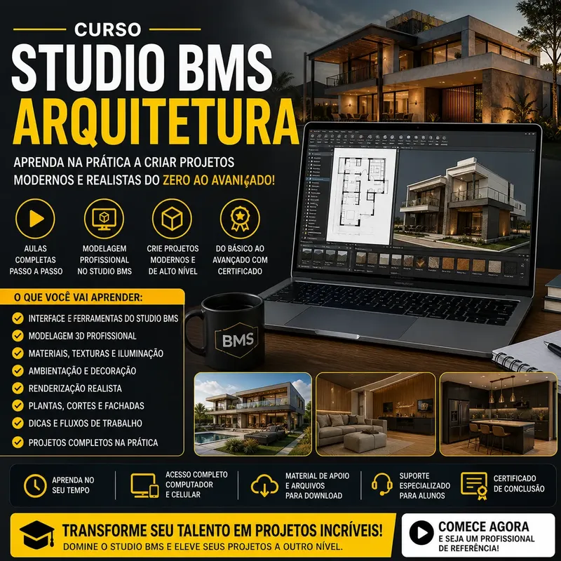 Curso Studio Bms Arquitetura