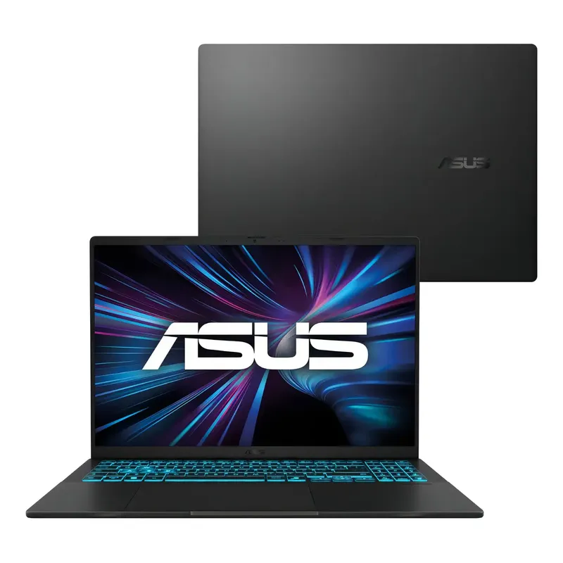 Notebook Asus V16 V3607vu Nvidia Rtx 4050 Intel Core 5 210h 16gb Ram 512gb Ssd Windows 11 Home Tela 16 Led Fhd 144hz Nível Ips Black – Rp306w