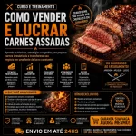 Curso E Treinamento Como Vender E Lucrar Carnes Assadas - Imagem 1