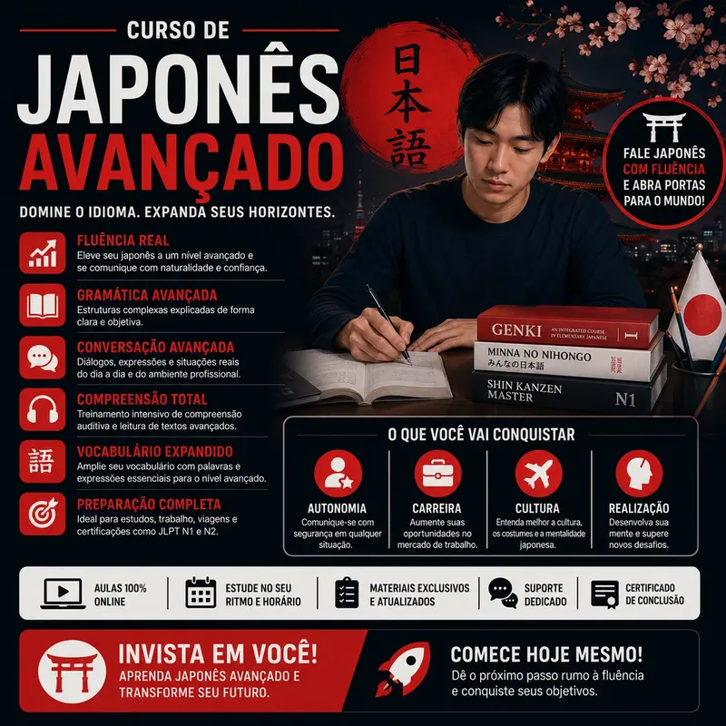 Curso De Japonês Avançado