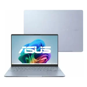 Notebook ASUS Vivobook S 14 Copilot+ PC S5406SA Intel Core Ultra 7 258 V 32GB RAM 1TB SSD Windows 11 Home 14″ OLED, Mist Blue QD300W