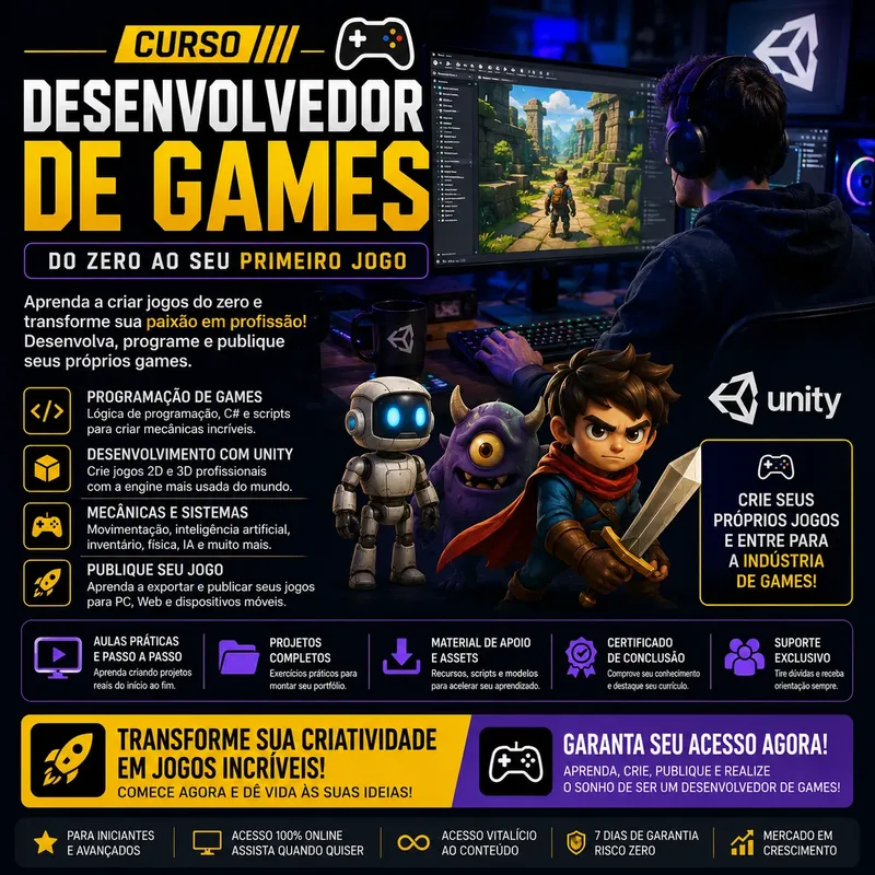 Curso Desenvolvedor De Games