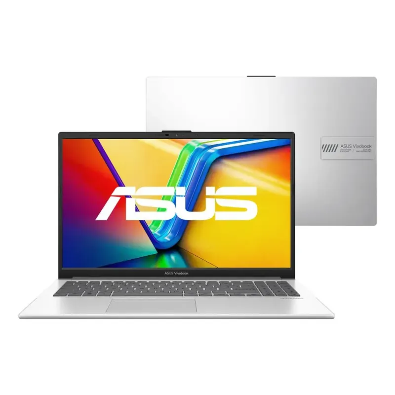 Notebook ASUS Vivobook Go 15 Core i3 N305 4GB Ram 256GB SSD W11 Home Tela 15,6″ Full HD Prata Metálico – E1504GA-NJ441W