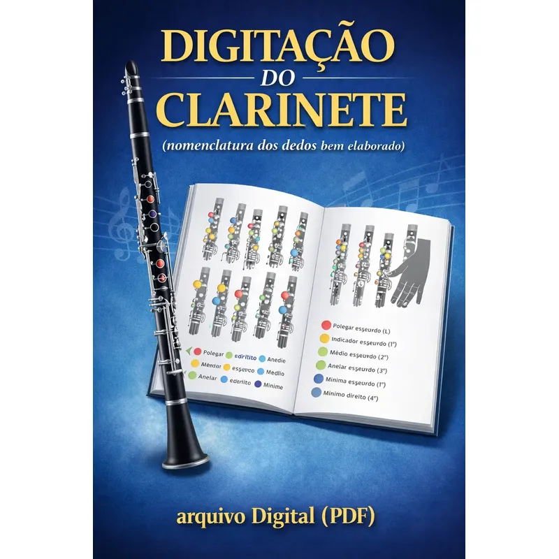 Digitação Para Clarinete – Digital E-book