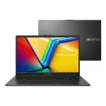 Notebook ASUS Vivobook Go 15 E1504 AMD RYZEN 5 7520U 8GB Ram 256GB SSD Linux KeepOS 15,6” FHD Black E1504FA-NJ731 - Imagem 1