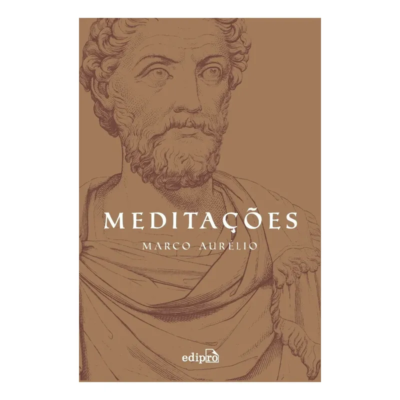 Meditações: de Marco Aurelio Editorial Edipro tapa mole 2019