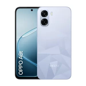 Smartphone OPPO A6t 128gb, 12gb Ram (4gb + 8gb Virtual Ram), Bateria Gigante de 6500mAh, Processador Snapdragon, Tela 120Hz, AI Câmera, IP64 – Azul Cristal