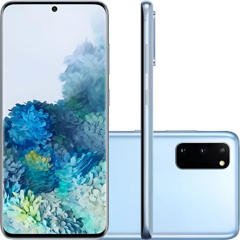 Smartphone Samsung Galaxy S20 Tela De 6.2 128gb 8gb Ram Azul Cor Cloud blue – Aceitável (Recondicionado)