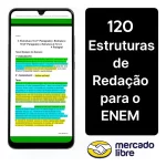E-book Redação Enem Estruturas Vestibular Concurso - Imagem 1