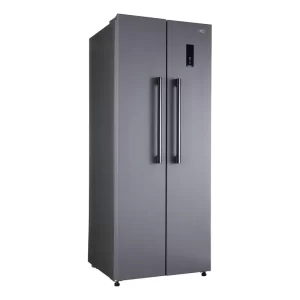 Geladeira Refrigerador HQ Frost Free Side By Side 460 Litros Cinza HQ-460SBSFF