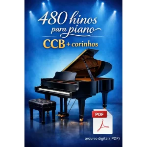 Hinos De Piano Ccb – 480 Hinos E Coros- E-book Digital