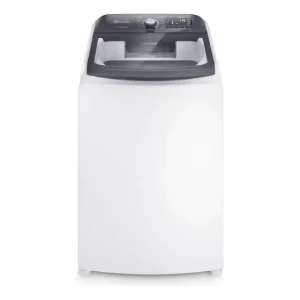 Máquina de Lavar Electrolux LEC15 Branca 15kg Premium Care com Cesto Inox Jet&Clean e Time Control